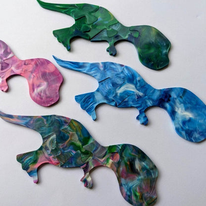 Recycled Plastic Dinosaur Puzzle