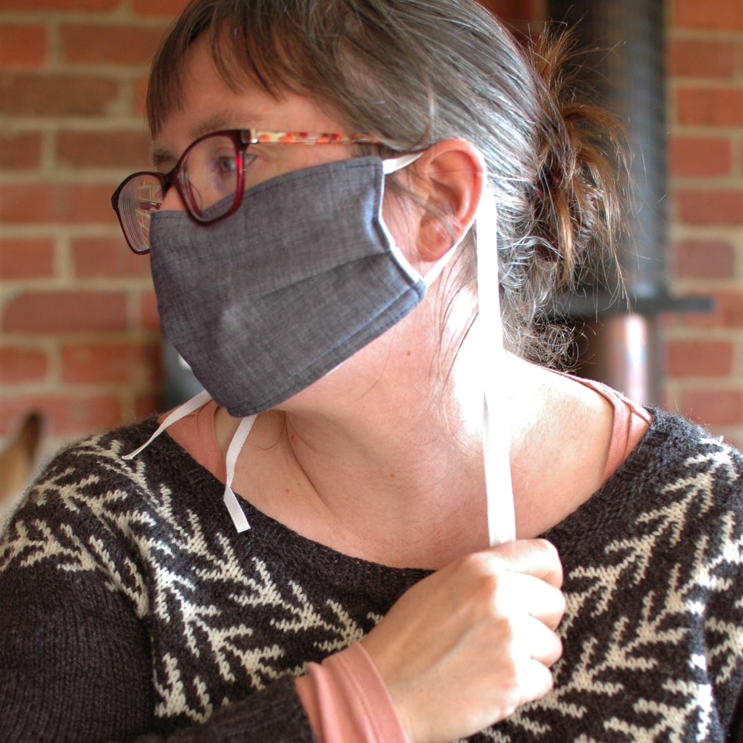Reusable Organic Cotton Face Mask - Banish