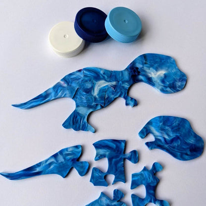 Recycled Plastic Dinosaur Puzzle