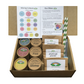 Eco Craft Kit: eco crayons, paints, slime, fizz, playdough and tools