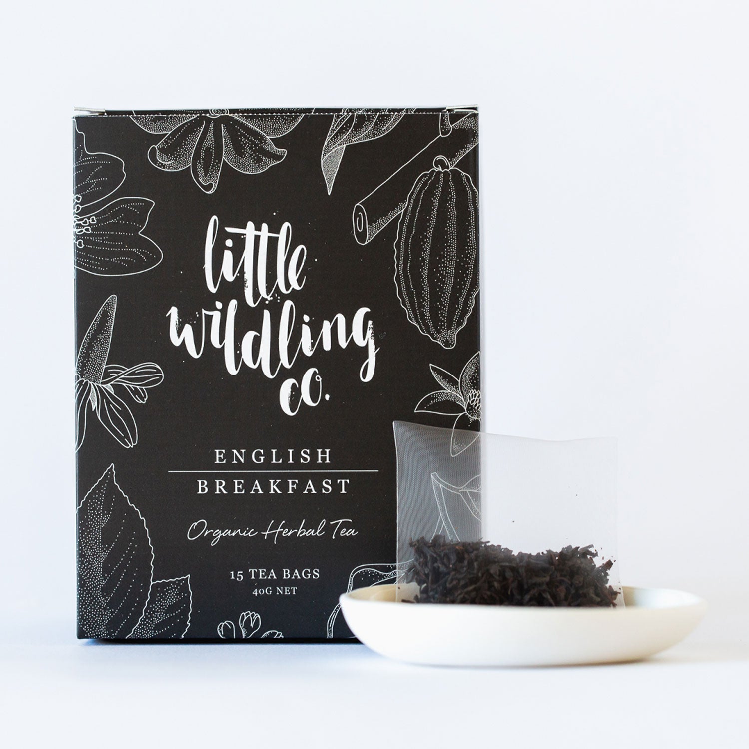 Little Wildling Co Organic Eco-friendly Tea Bag Set - Banish