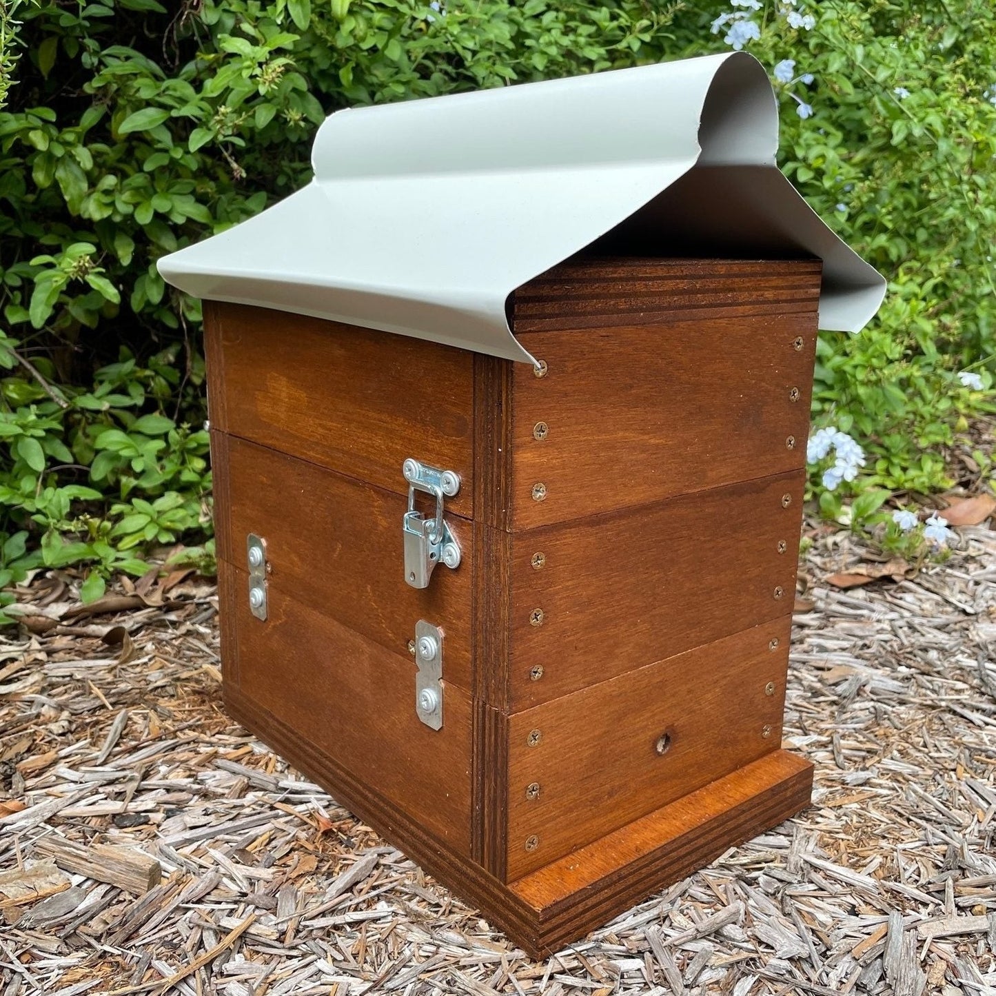 Honey Jar Hinged Lid Beehive OATH Box Stingless Australian Native Bee Hive