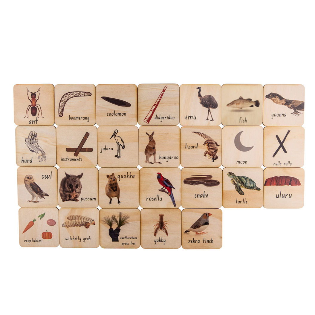 Indigenous A to Z Tiles