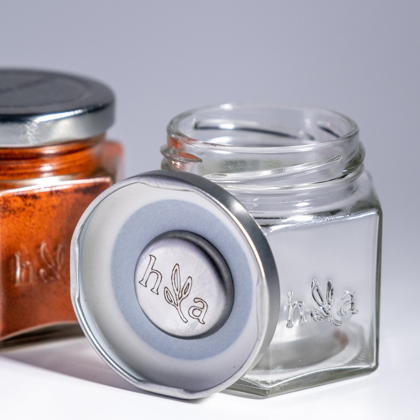 Here & After Use & Refill jars