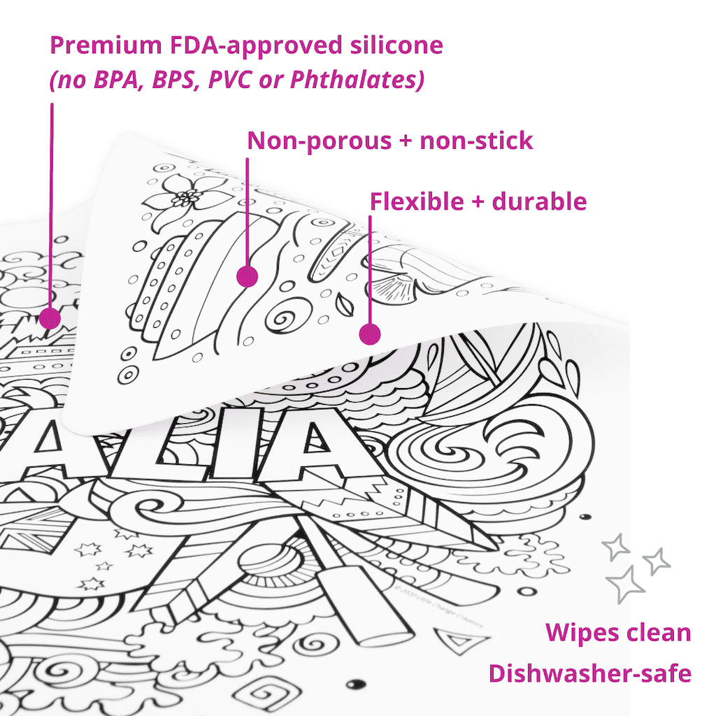 AUSTRALIA Re-FUN-able™ Colouring Set