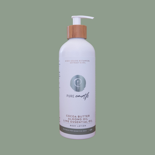 Natural Body Lotion • Lime Essential Oil 