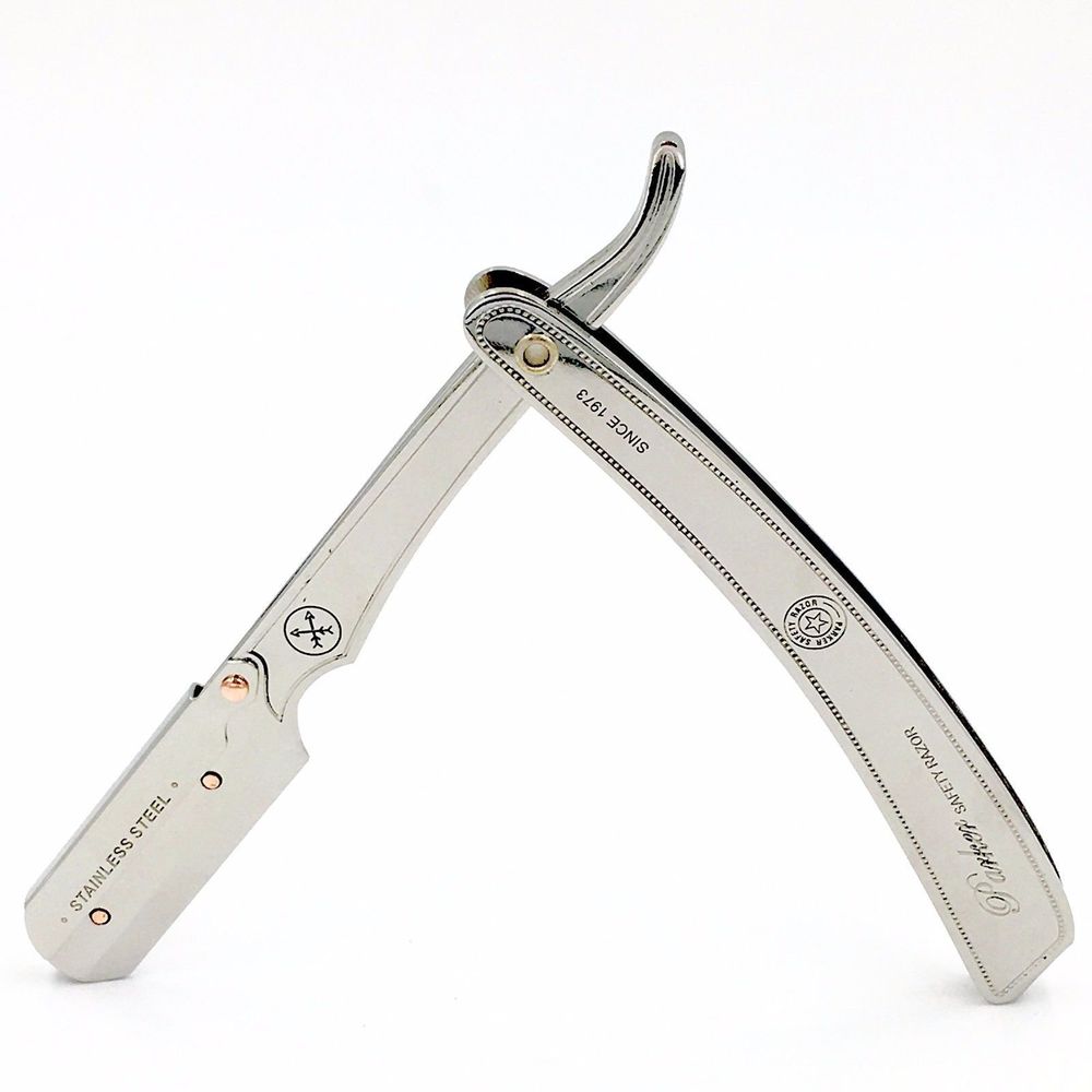 Parker SRX Heavy Duty Stainless Steel Barber Razor - Banish