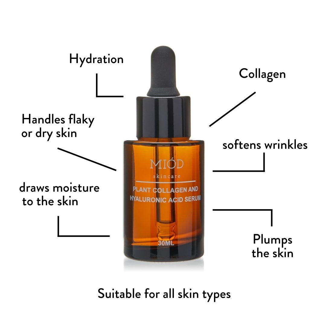 Plant Collagen and Hyaluronic Acid Serum