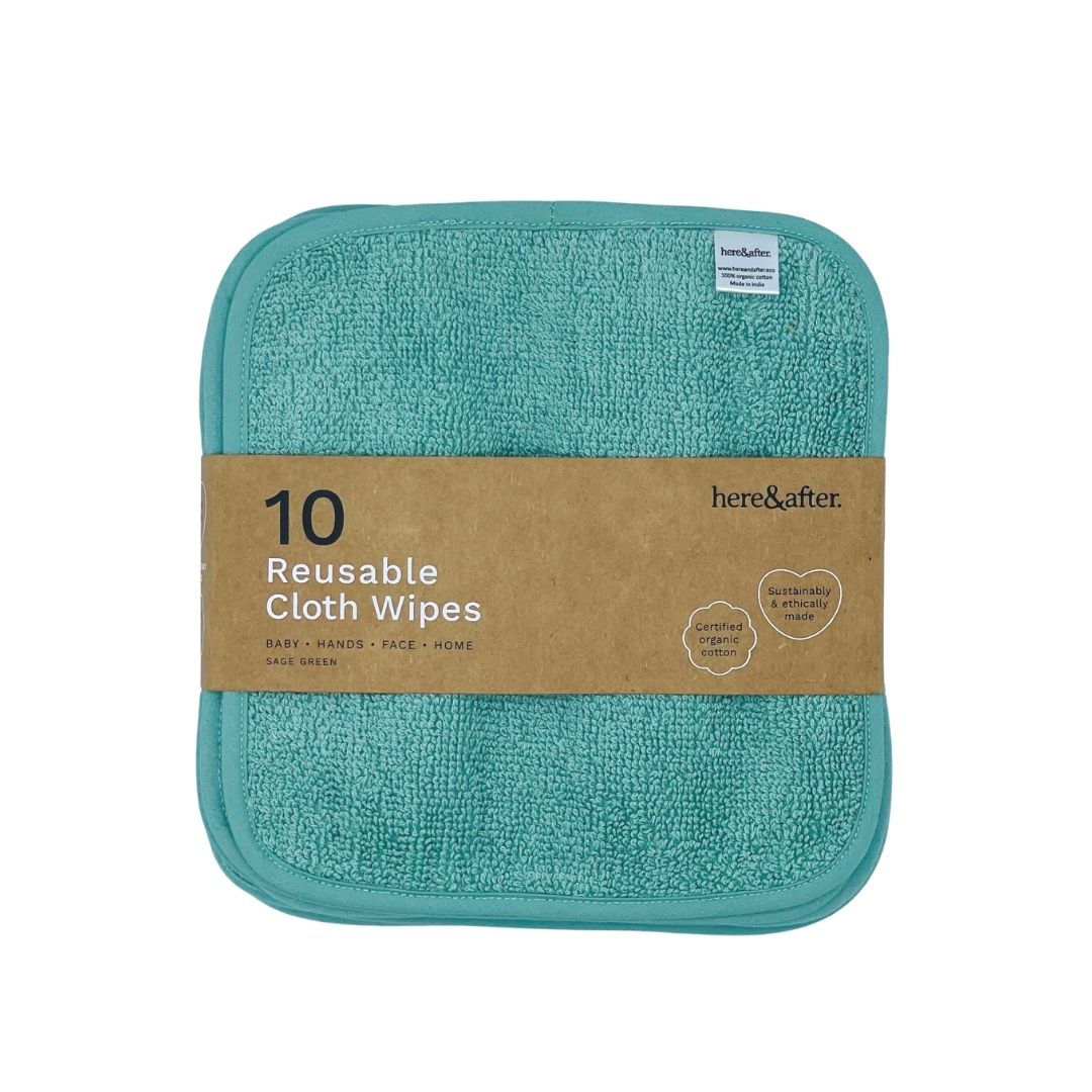 Reusable Organic Cloth Wipes