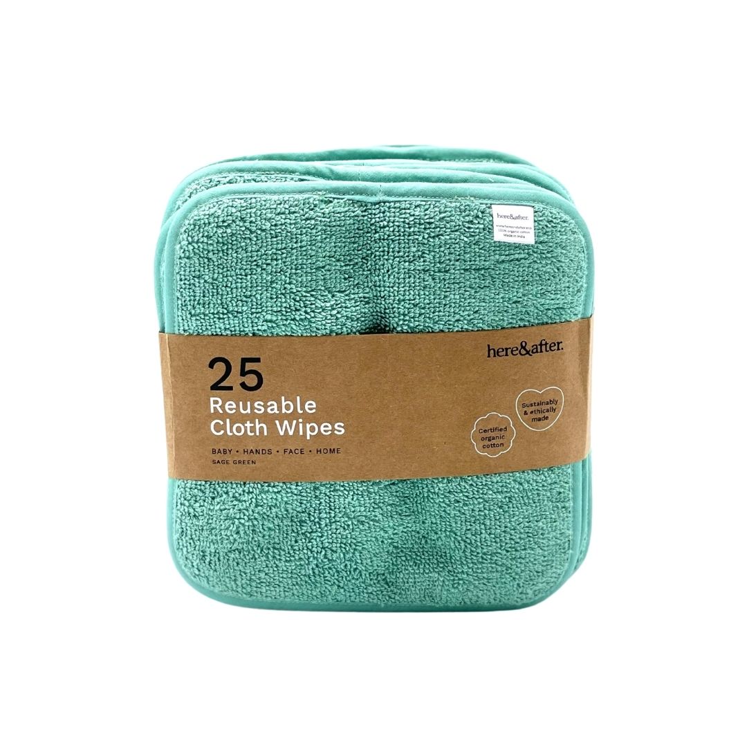 Reusable Organic Cloth Wipes