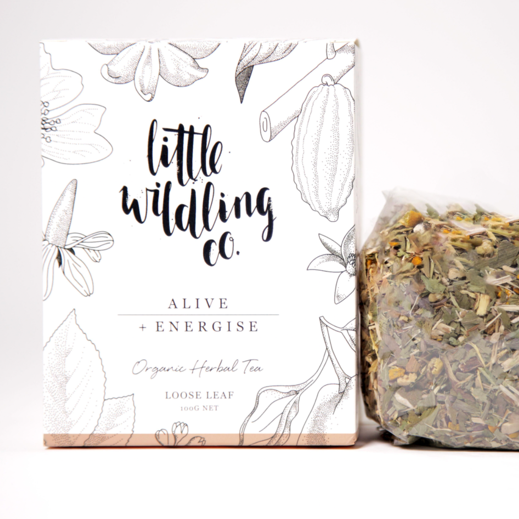 Alive + Energise Loose Leaf Tea Blend - Banish