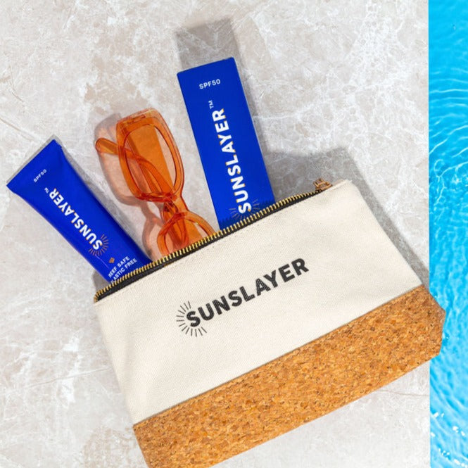 SUNSLAYER PARTY PACK - Sunscreen + Beauty Bag + Tube Key