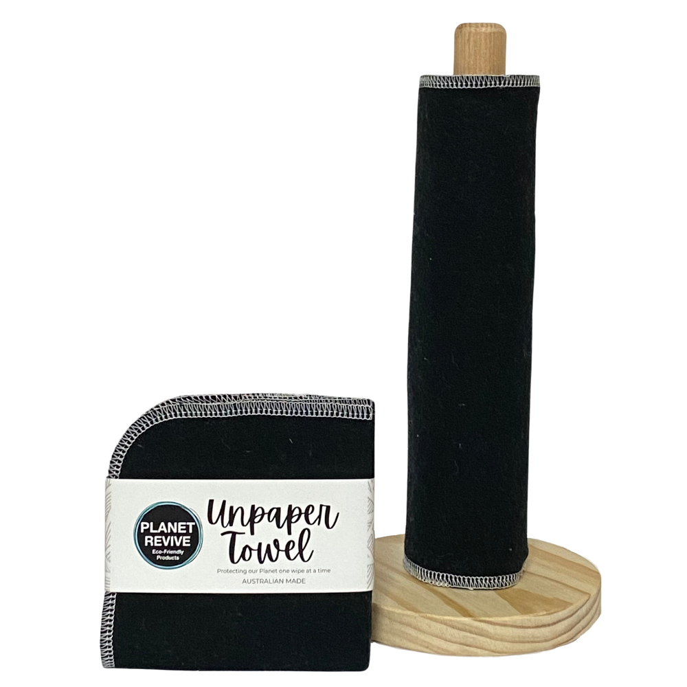 Unpaper Towels - Black Flannel