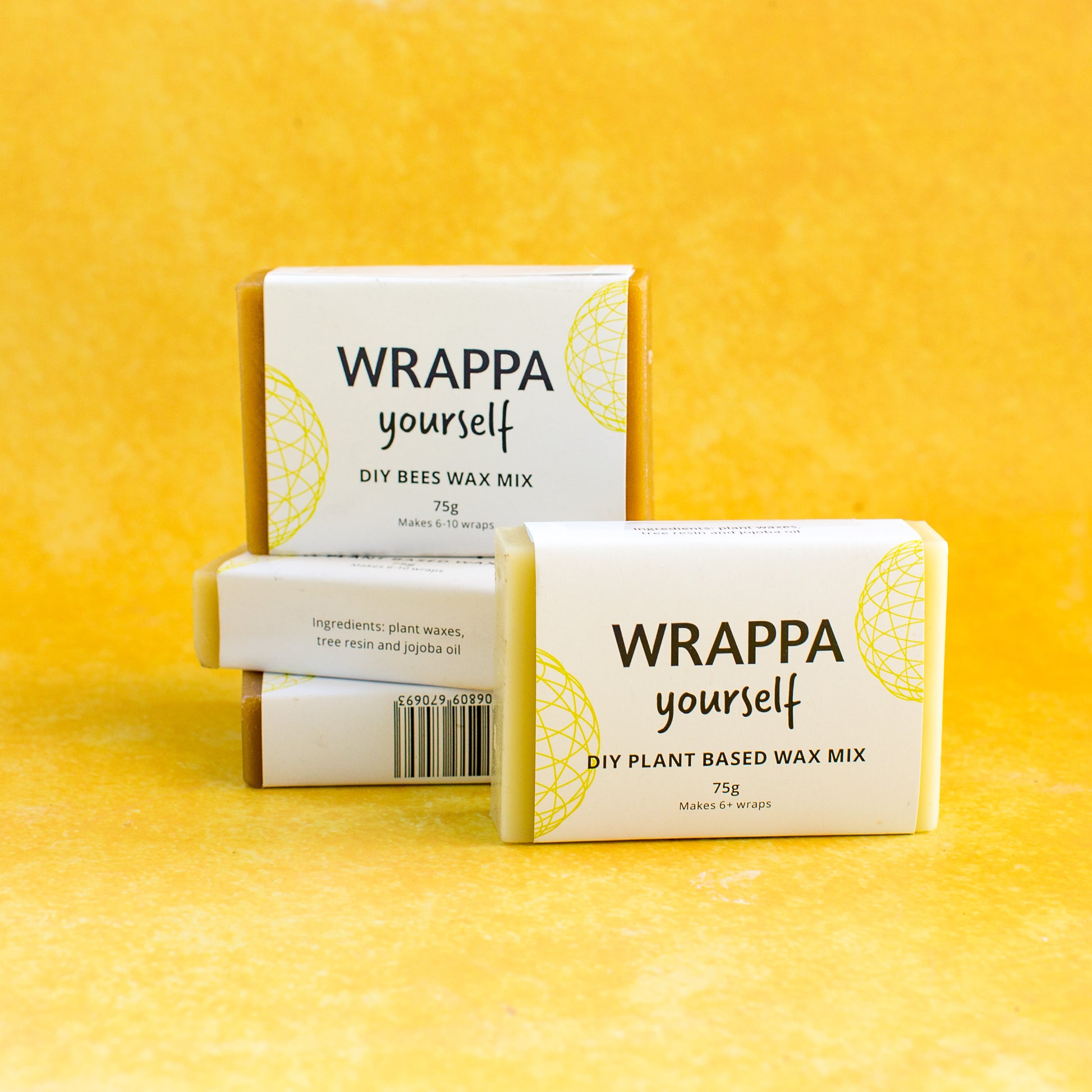 Wrappa Yourself Beeswax Bar 75g - Banish