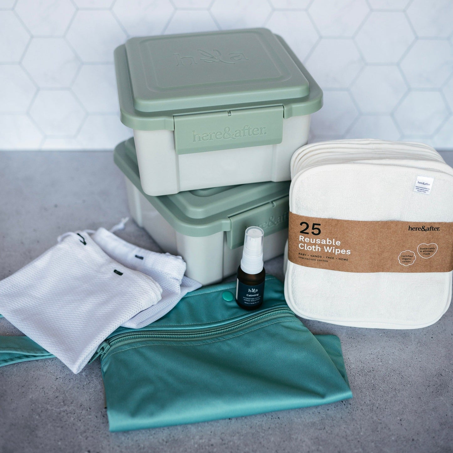 Reusable Wipes System (perfect for nappy changes)