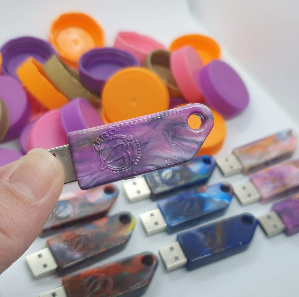 Zero Plastics Australia Flash Drive | Banish