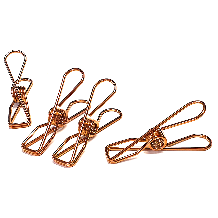 Twin Pack Rose Gold Stainless Steel Infinity Clothes Pegs 40 Regular?id=7939153264758