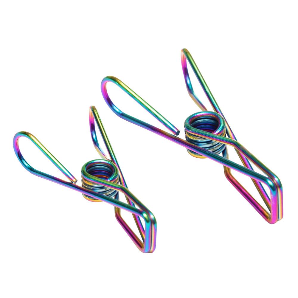 Twin Pack Rainbow Stainless Steel Infinity Clothes Pegs 40 Regular & 10 Large?id=13751641669764