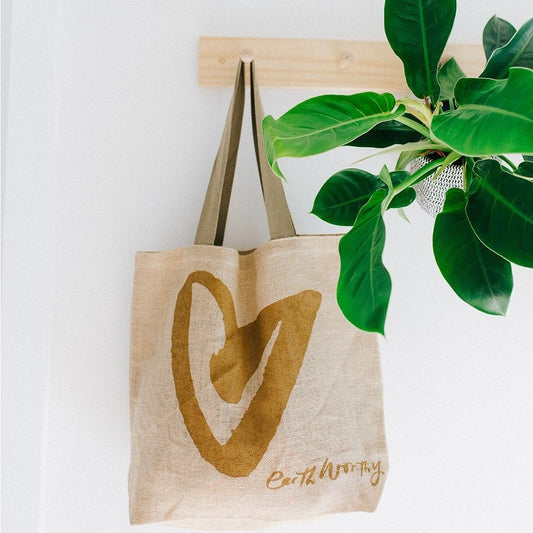 The Set - 5 Jute Grocery Bags
