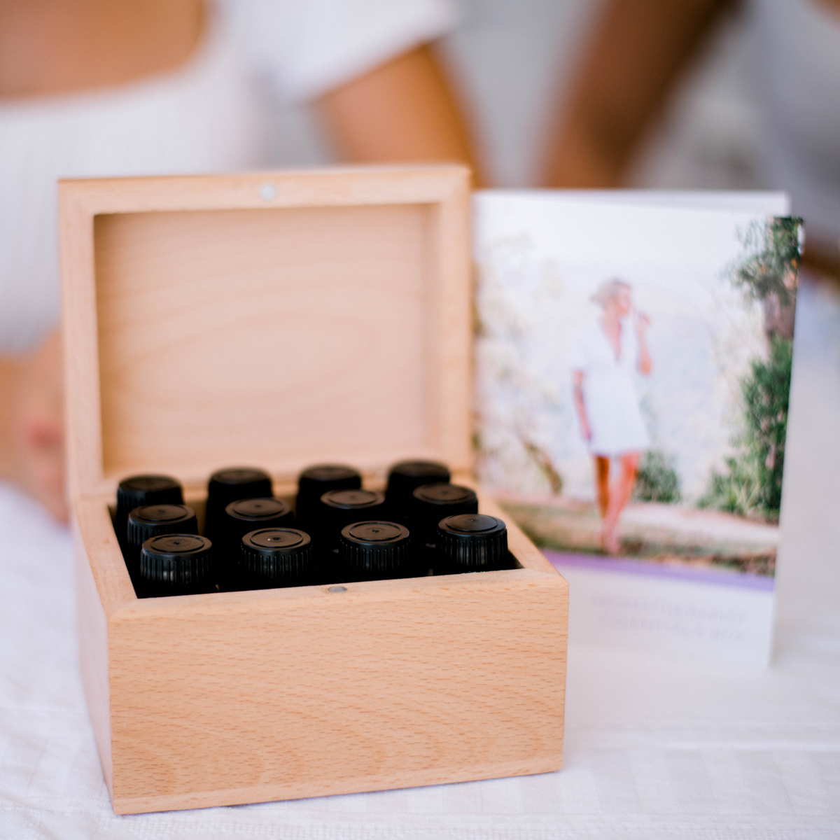 Wooden Essential Oil Box - Banish